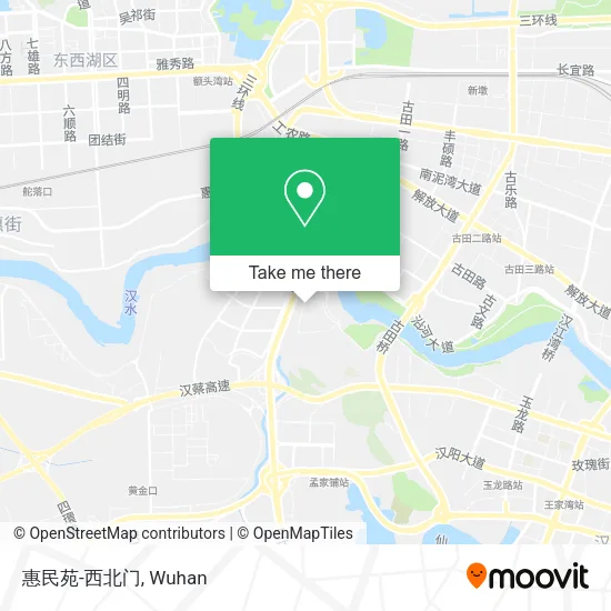 惠民苑-西北门 map