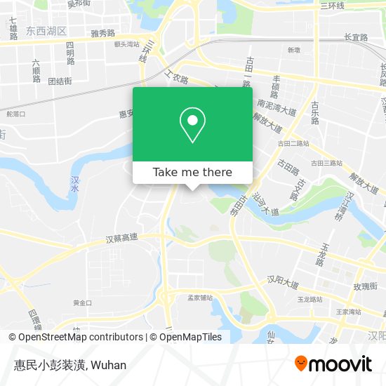 惠民小彭装潢 map