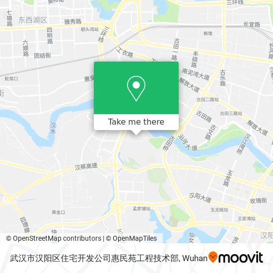 武汉市汉阳区住宅开发公司惠民苑工程技术部 map