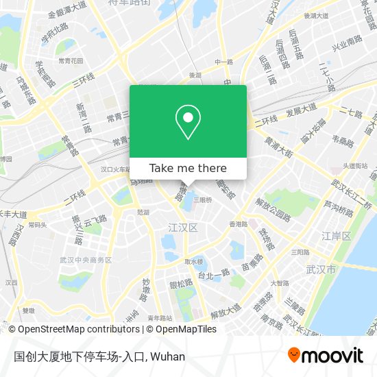 国创大厦地下停车场-入口 map
