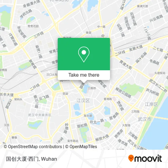 国创大厦-西门 map