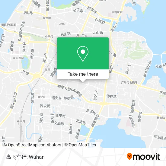 高飞车行 map