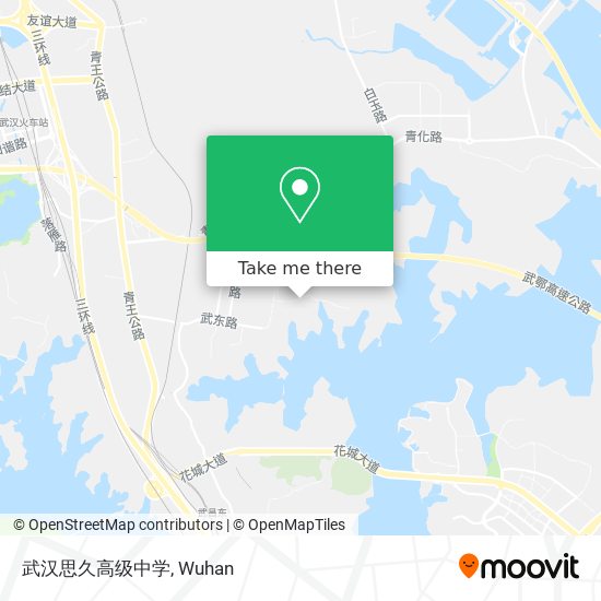 武汉思久高级中学 map