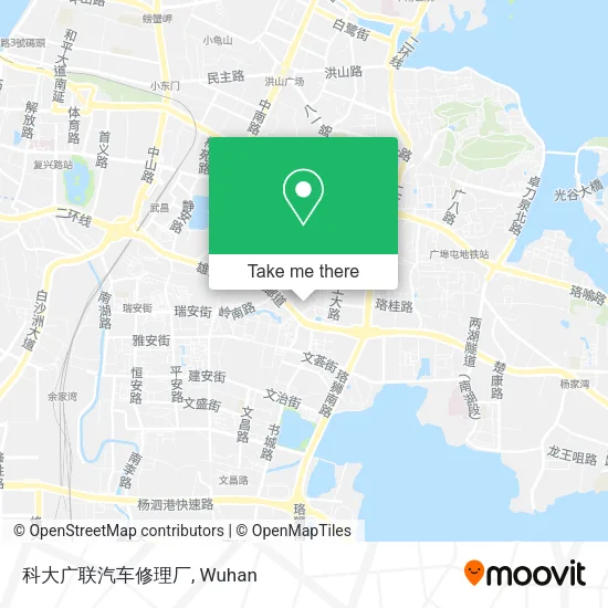 科大广联汽车修理厂 map
