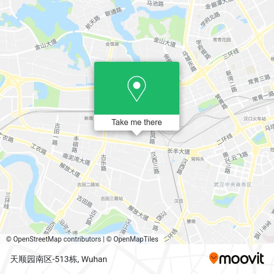 天顺园南区-513栋 map