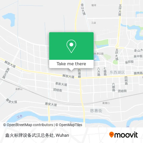 鑫火标牌设备武汉总务处 map