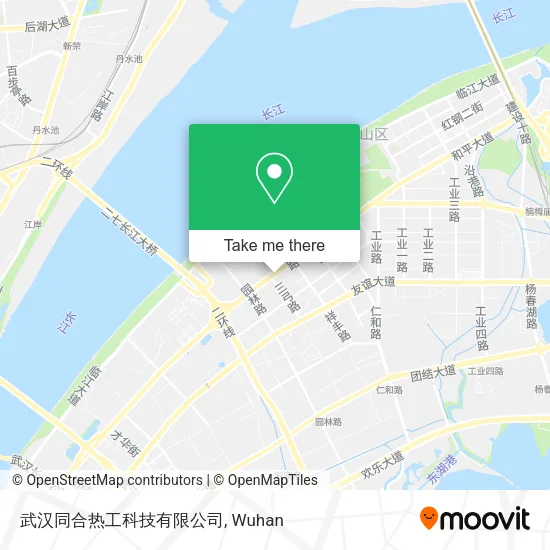 武汉同合热工科技有限公司 map