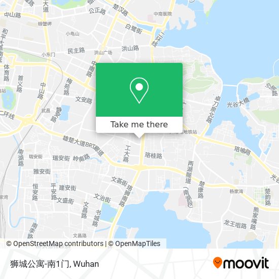 狮城公寓-南1门 map