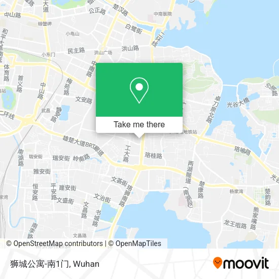 狮城公寓-南1门 map