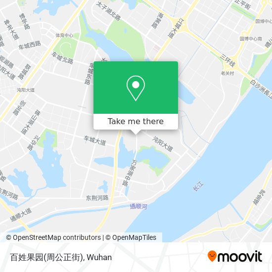 百姓果园(周公正街) map