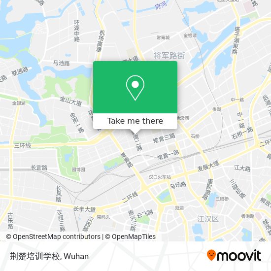 荆楚培训学校 map