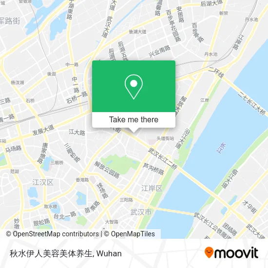 秋水伊人美容美体养生 map