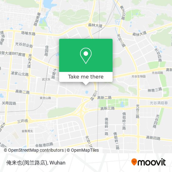 俺来也(阅兰路店) map
