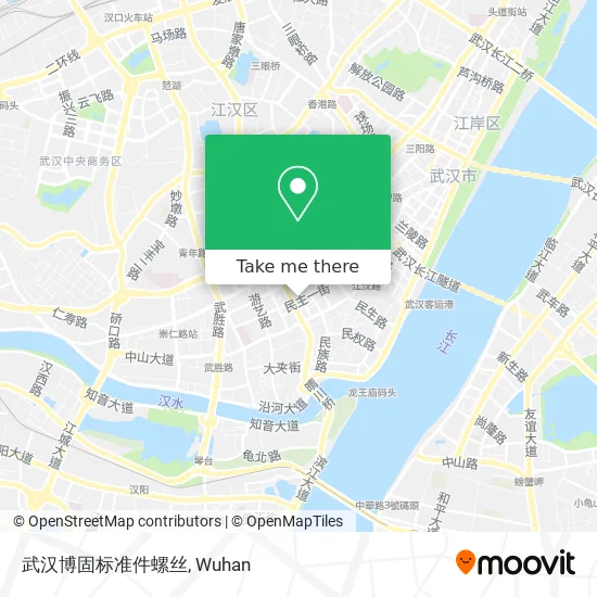 武汉博固标准件螺丝 map