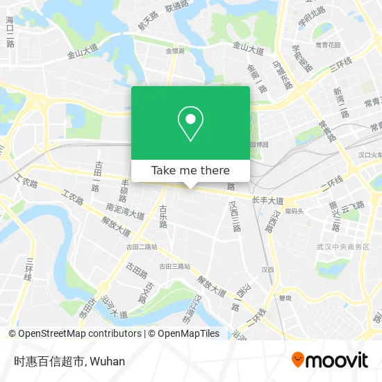 时惠百信超市 map
