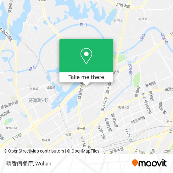 晴香阁餐厅 map