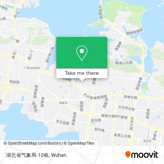 湖北省气象局-10栋 map