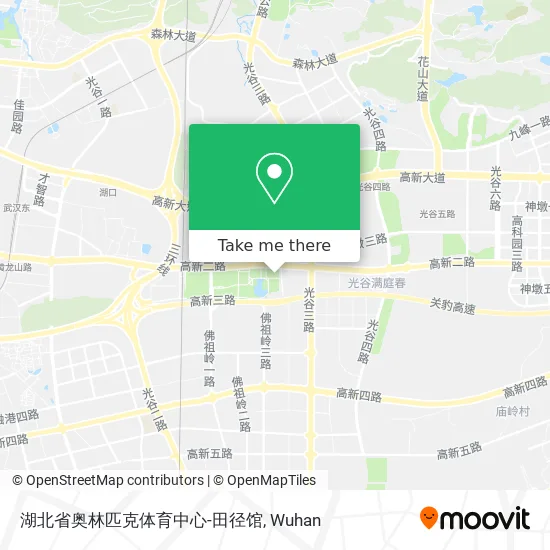 湖北省奥林匹克体育中心-田径馆 map