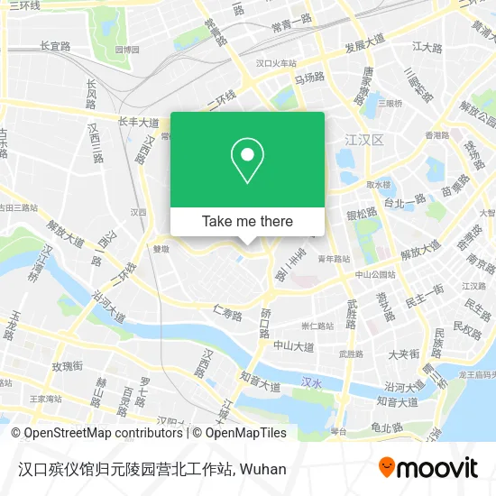 汉口殡仪馆归元陵园营北工作站 map