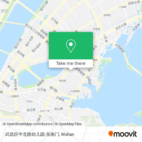 武昌区中北路幼儿园-东南门 map