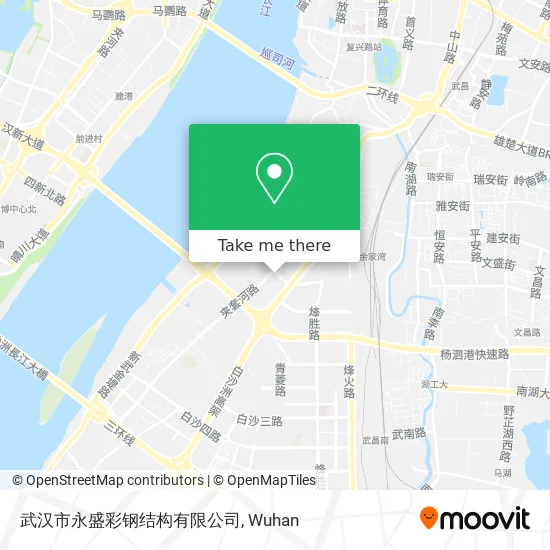 武汉市永盛彩钢结构有限公司 map