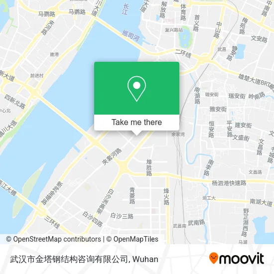 武汉市金塔钢结构咨询有限公司 map