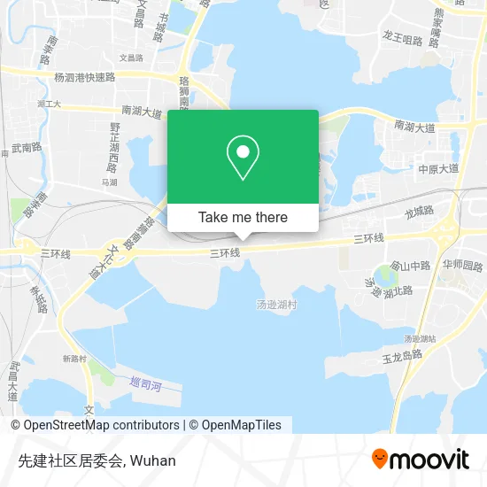 先建社区居委会 map