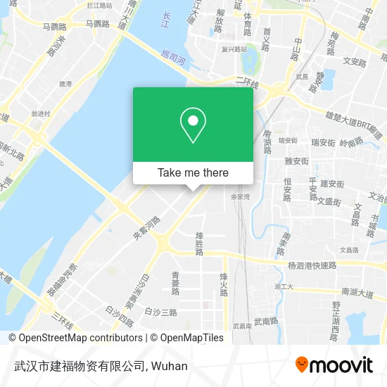 武汉市建福物资有限公司 map