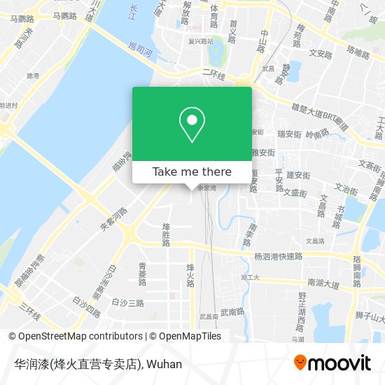 华润漆(烽火直营专卖店) map