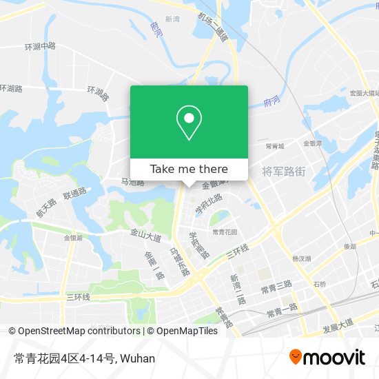 常青花园4区4-14号 map
