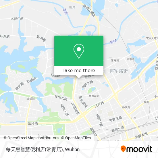 每天惠智慧便利店(常青店) map