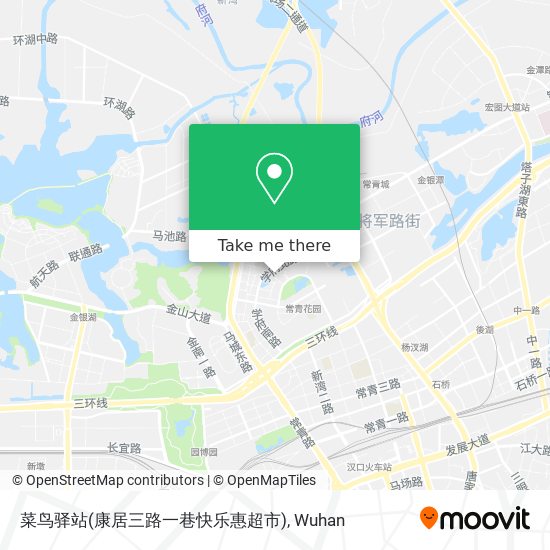 菜鸟驿站(康居三路一巷快乐惠超市) map