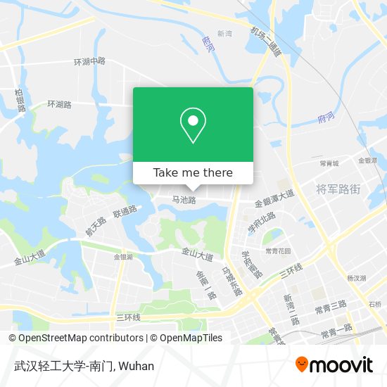 武汉轻工大学-南门 map