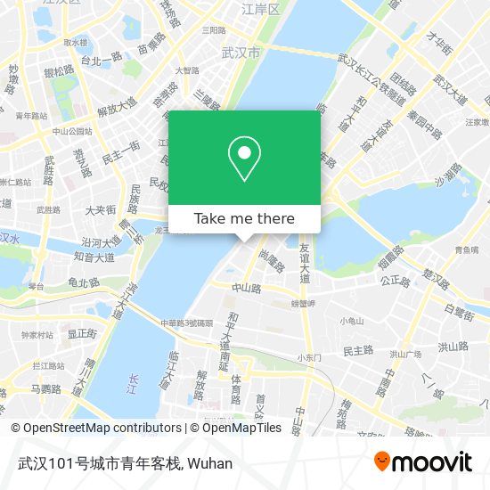 武汉101号城市青年客栈 map