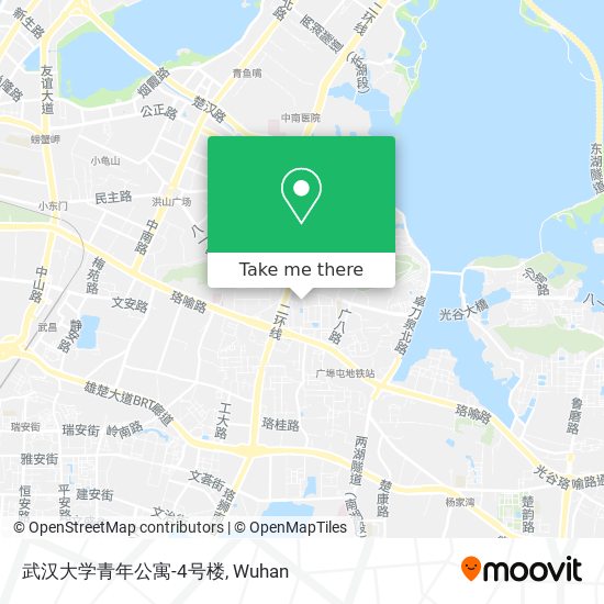 武汉大学青年公寓-4号楼 map