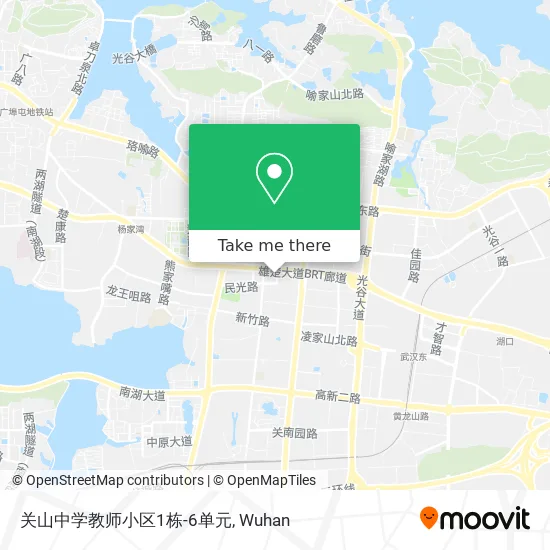 关山中学教师小区1栋-6单元 map