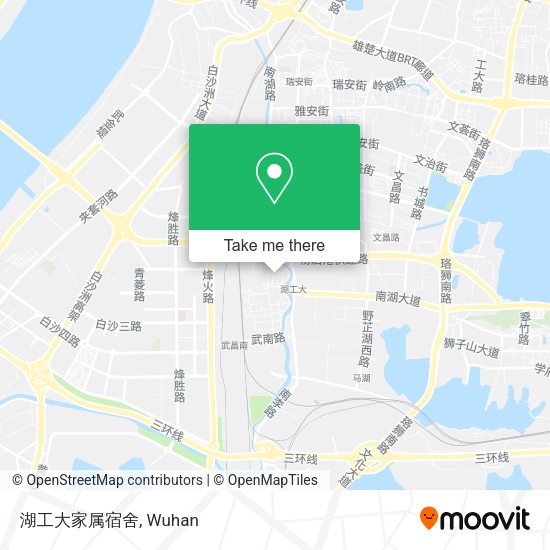 湖工大家属宿舍 map