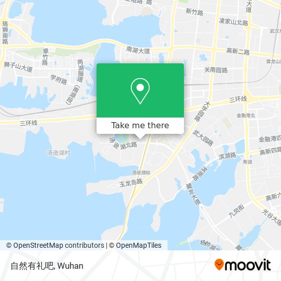 自然有礼吧 map
