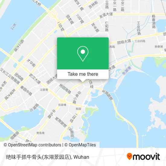 绝味手抓牛骨头(东湖景园店) map