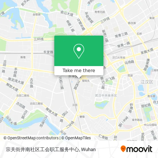 宗关街井南社区工会职工服务中心 map
