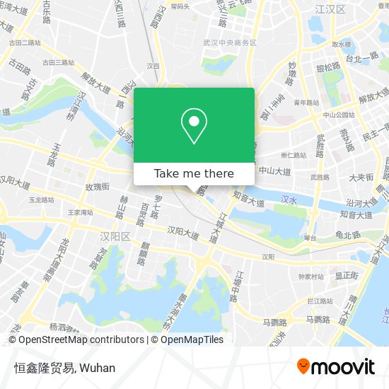 恒鑫隆贸易 map