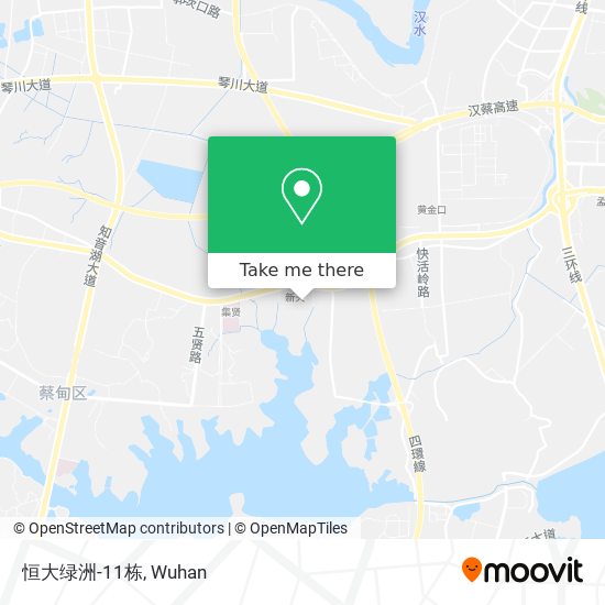 恒大绿洲-11栋 map