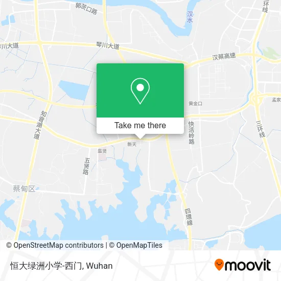 恒大绿洲小学-西门 map