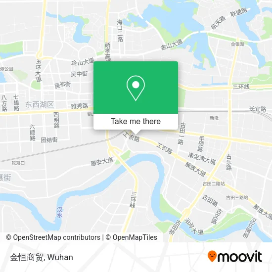 金恒商贸 map