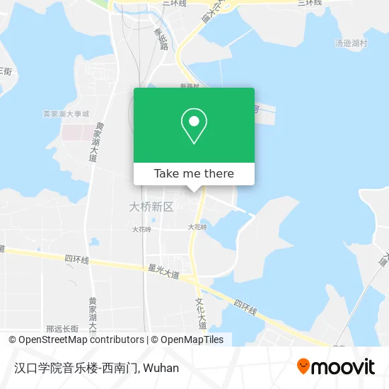 汉口学院音乐楼-西南门 map