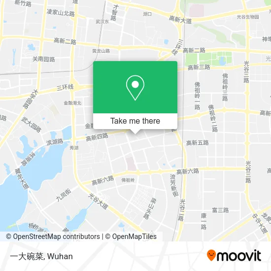 一大碗菜 map