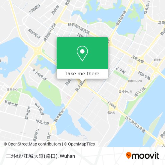 三环线/江城大道(路口) map