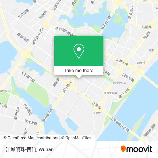 江城明珠-西门 map
