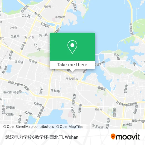 武汉电力学校6教学楼-西北门 map