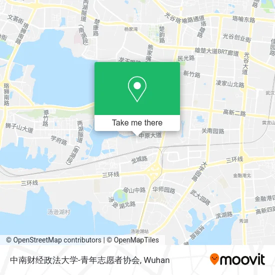 中南财经政法大学-青年志愿者协会 map